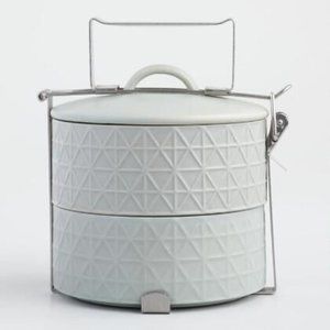 TIFFIN - Two Tier latching storage box /  lunchbox